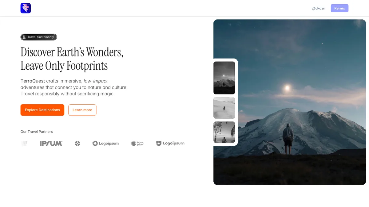 Exploration 8 — Interactive Gallery with Hero