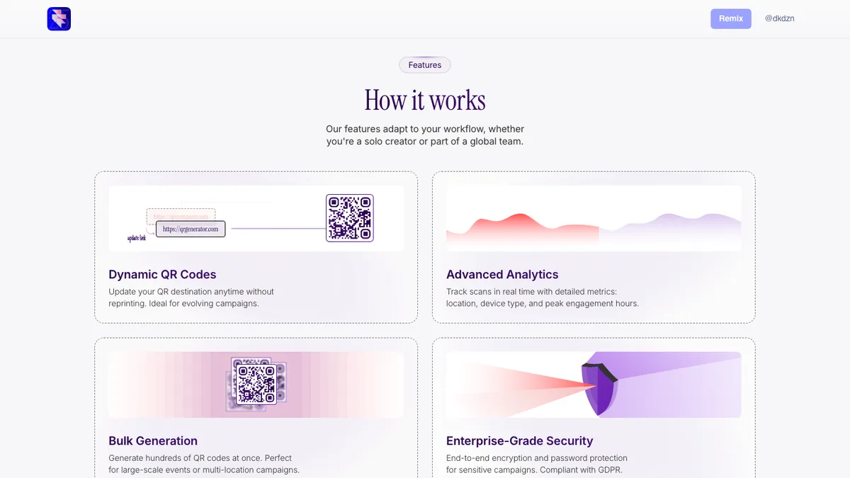Exploration 13 — Features Section