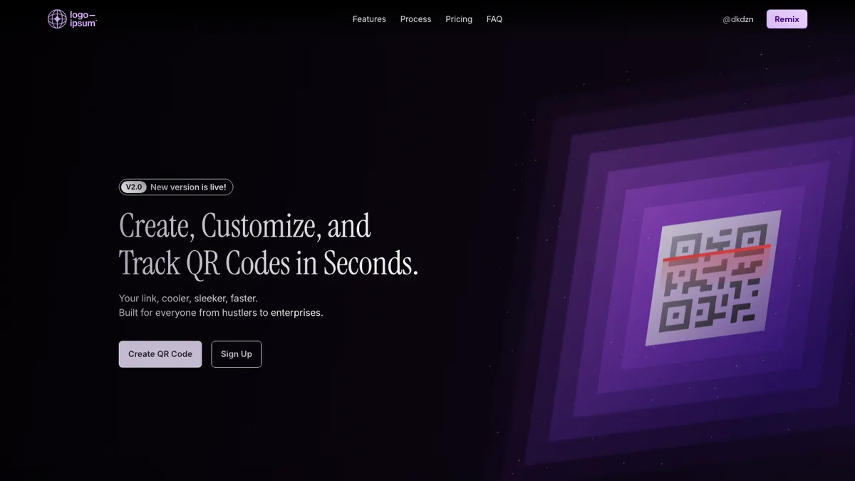 Exploration 18 — QR Product Landing