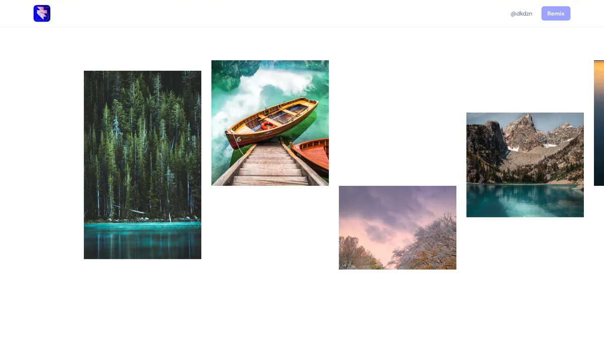 Exploration 5 — Horizontal Scroll Gallery