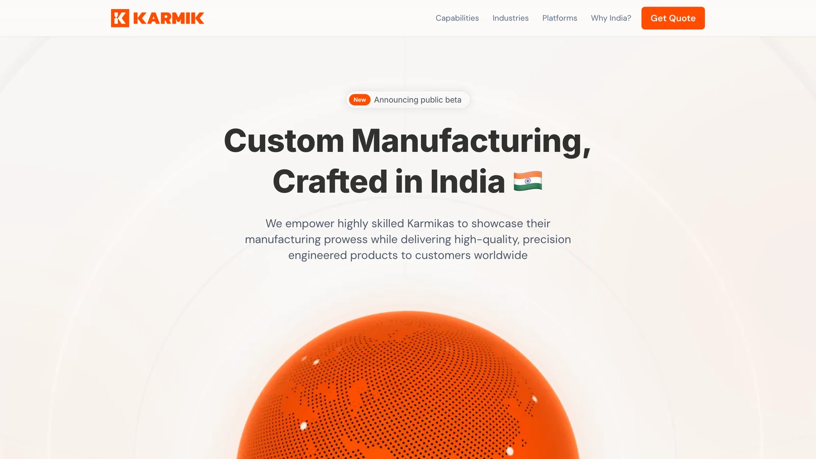 Karmik v3 website